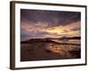 Black Cuillins Range from the Shores of Loch Eishort, Isle of Skye, Inner Hebrides, Scotland-Patrick Dieudonne-Framed Photographic Print