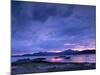 Black Cuillins Range from the Shores of Loch Eishort, Isle of Skye, Inner Hebrides, Scotland-Patrick Dieudonne-Mounted Photographic Print