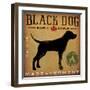 Black Dog at Show-Ryan Fowler-Framed Art Print