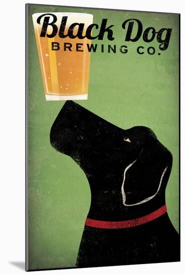 Black Dog Brewing Co on Green-Ryan Fowler-Mounted Art Print