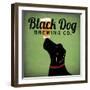 Black Dog Brewing Co on Green-Ryan Fowler-Framed Art Print