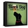 Black Dog Brewing Co on Green-Ryan Fowler-Framed Stretched Canvas