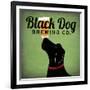 Black Dog Brewing Co on Green-Ryan Fowler-Framed Art Print