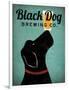 Black Dog Brewing Co v2-Ryan Fowler-Framed Art Print