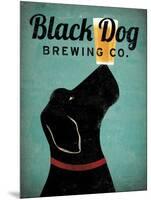 Black Dog Brewing Co v2-Ryan Fowler-Mounted Art Print