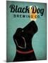 Black Dog Brewing Co v2-Ryan Fowler-Mounted Art Print