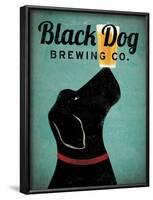 Black Dog Brewing Co v2-Ryan Fowler-Framed Art Print