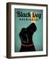 Black Dog Brewing Co v2-Ryan Fowler-Framed Art Print