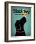 Black Dog Brewing Co v2-Ryan Fowler-Framed Art Print