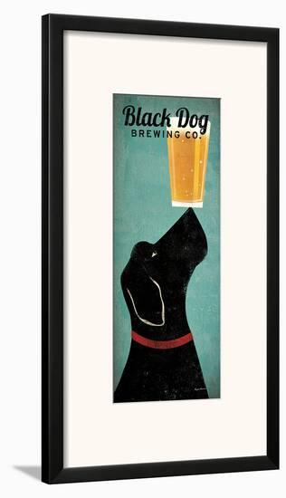 Black Dog Brewing Co.-Ryan Fowler-Framed Art Print