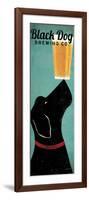 Black Dog Brewing Co.-null-Framed Art Print