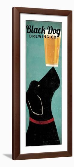 Black Dog Brewing Co.-null-Framed Art Print