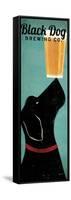 Black Dog Brewing Co.-null-Framed Stretched Canvas