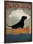 Black Dog Canoe-Ryan Fowler-Framed Premium Giclee Print