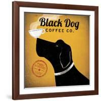 Black Dog Coffee Co-Ryan Fowler-Framed Art Print