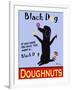 Black Dog Doughnuts-Ken Bailey-Framed Giclee Print