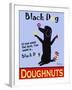 Black Dog Doughnuts-Ken Bailey-Framed Giclee Print