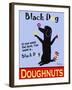 Black Dog Doughnuts-Ken Bailey-Framed Giclee Print