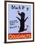 Black Dog Doughnuts-Ken Bailey-Framed Giclee Print