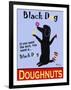 Black Dog Doughnuts-Ken Bailey-Framed Giclee Print