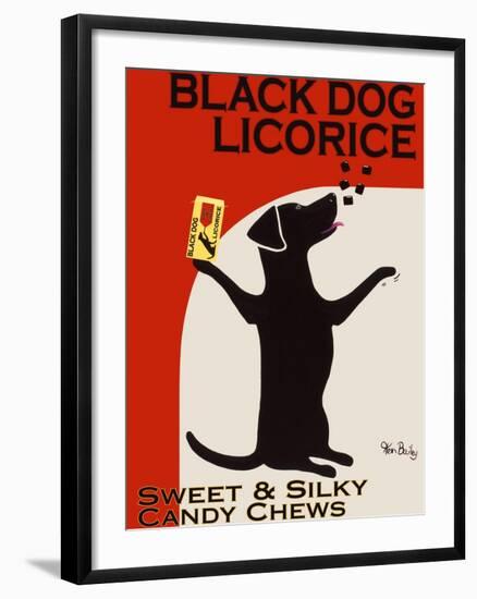 Black Dog Licorice-Ken Bailey-Framed Giclee Print