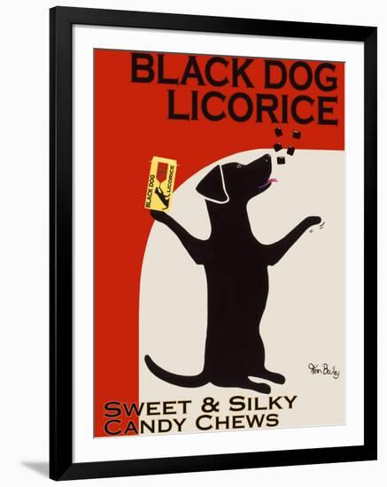 Black Dog Licorice-Ken Bailey-Framed Giclee Print