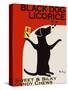 Black Dog Licorice-Ken Bailey-Stretched Canvas