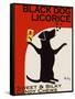 Black Dog Licorice-Ken Bailey-Framed Stretched Canvas