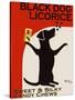 Black Dog Licorice-Ken Bailey-Stretched Canvas