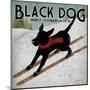 Black Dog Ski-Ryan Fowler-Mounted Art Print