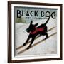 Black Dog Ski-Ryan Fowler-Framed Premium Giclee Print