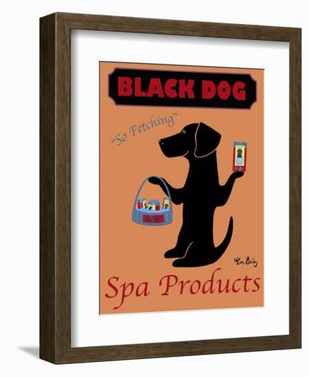 Black Dog Spa-Ken Bailey-Framed Giclee Print