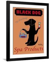 Black Dog Spa-Ken Bailey-Framed Giclee Print