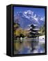 Black Dragon Pool, Lijiang, Yunnan, China-Peter Adams-Framed Stretched Canvas