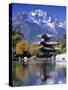 Black Dragon Pool, Lijiang, Yunnan, China-Peter Adams-Stretched Canvas