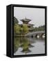 Black Dragon Pool Park, Lijiang, Yunnan Province, China, Asia-Angelo Cavalli-Framed Stretched Canvas