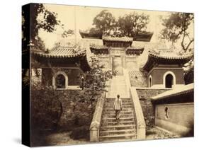 Black Dragon Temple, Hai Cung Tan (China)-John Thomson-Stretched Canvas