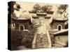 Black Dragon Temple, Hai Cung Tan (China)-John Thomson-Stretched Canvas