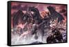 Black Dragon-Tom Wood-Framed Stretched Canvas