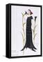 Black Dress by Madeleine Vionnet Inspired by Recent Archaeological Discoveries in Egypt-Thayaht-Framed Stretched Canvas