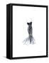 Black Dress with Flair-Tina Amico-Framed Stretched Canvas