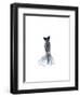 Black Dress with Flair-Tina Amico-Framed Art Print