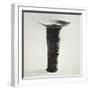 Black Eggshell Pottery Goblet-null-Framed Giclee Print