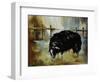 Black Ewe-Rikki Drotar-Framed Giclee Print