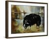 Black Ewe-Rikki Drotar-Framed Giclee Print