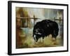 Black Ewe-Rikki Drotar-Framed Giclee Print