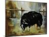 Black Ewe-Rikki Drotar-Mounted Giclee Print