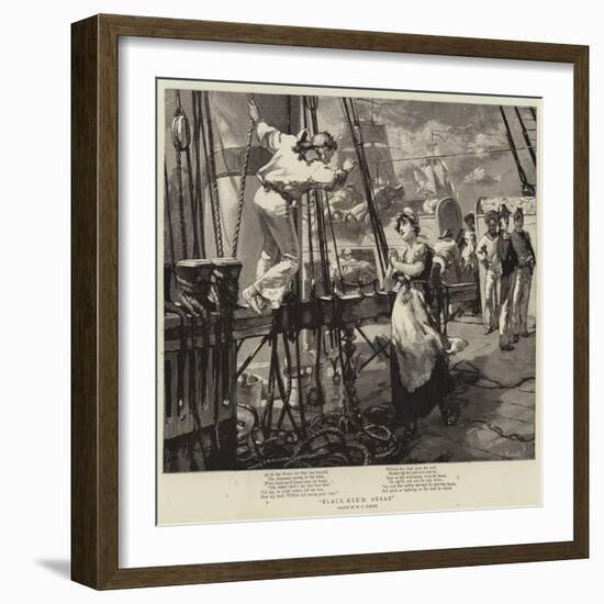 Black-Eye'd Susan-William Christian Symons-Framed Giclee Print