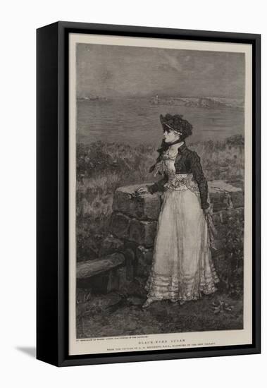 Black-Eyed Susan-George Henry Boughton-Framed Stretched Canvas