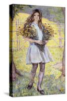 Black-Eyed Susans, 1921-Robert Payton Reid-Stretched Canvas